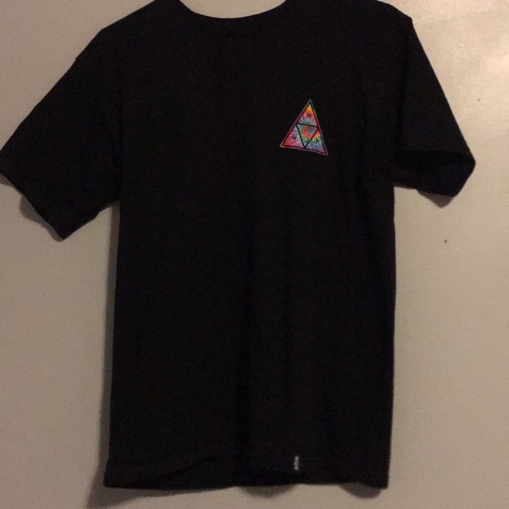 HUF worldwide 100% cotton t-shirt SIZE S